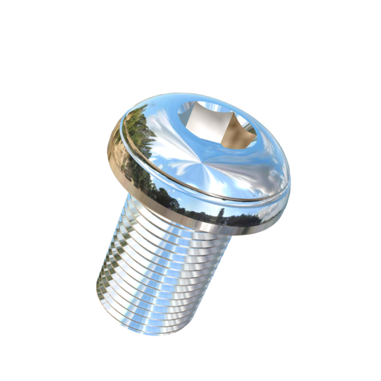Titanium 5/8-18 X 1 UNF Button Head Socket Drive Allied Titanium Machine Screw